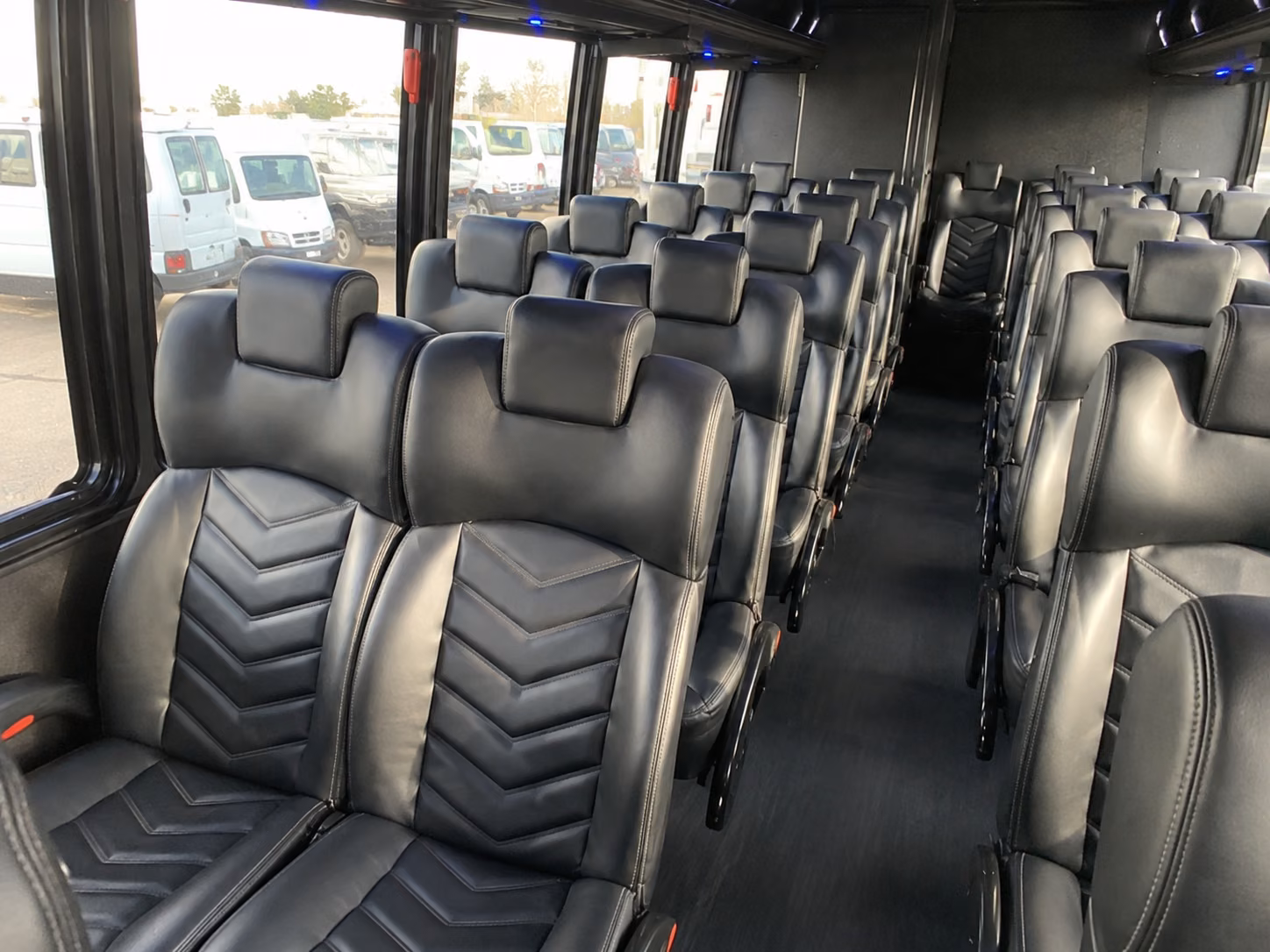 cape coral 15 passenger minibus inside