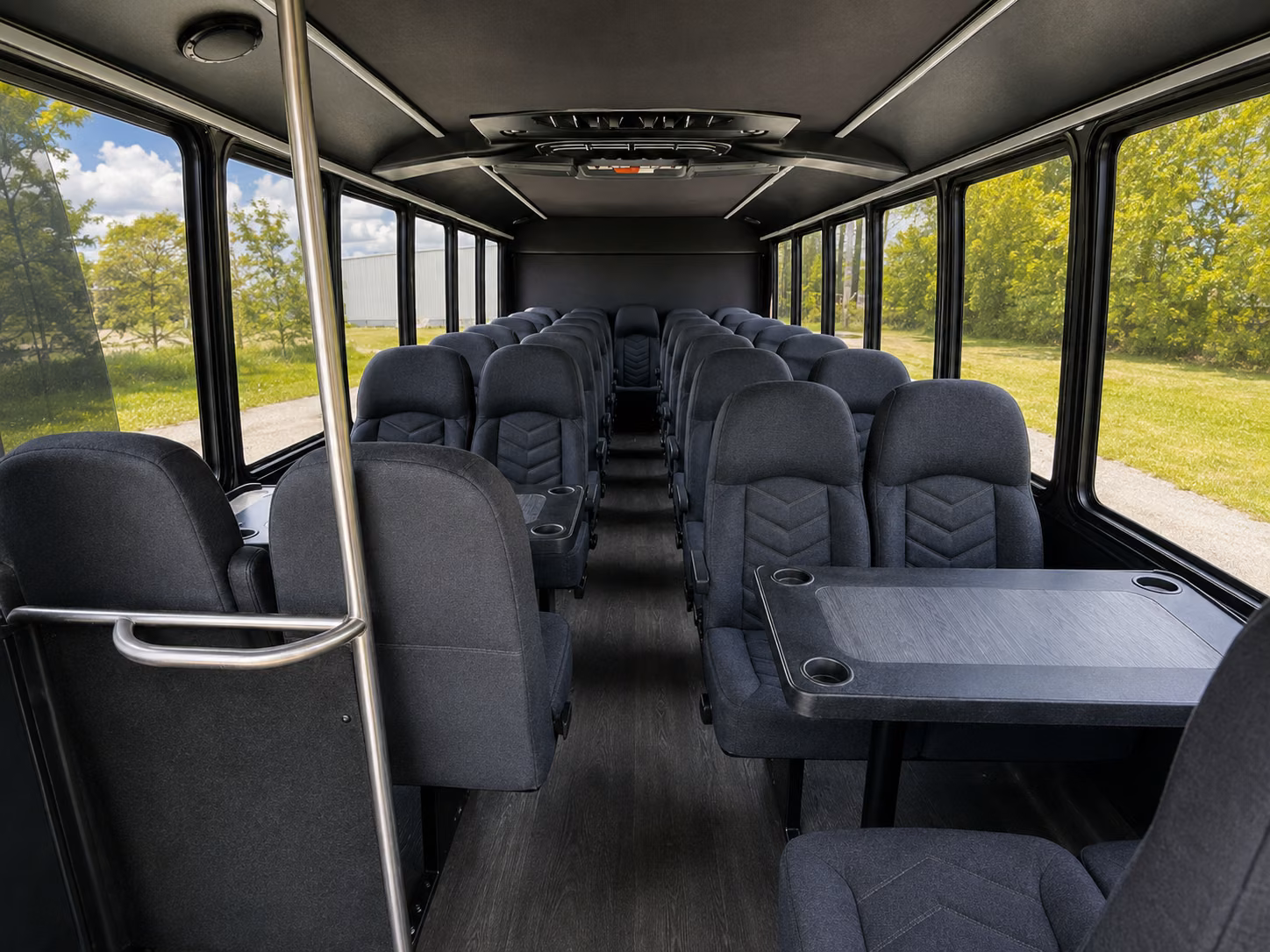 cape coral 15 passenger minibus interior