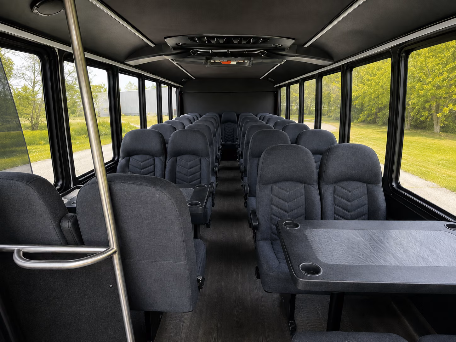 cape coral 18 passenger minibus inside
