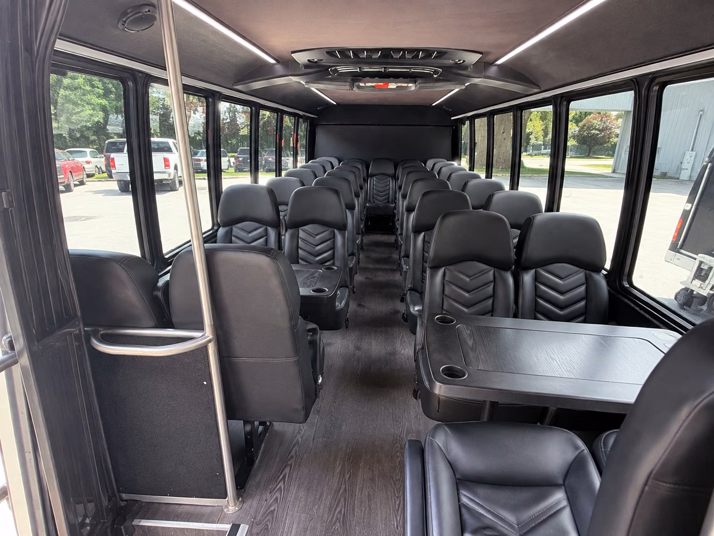cape coral 20 passenger minibus inside
