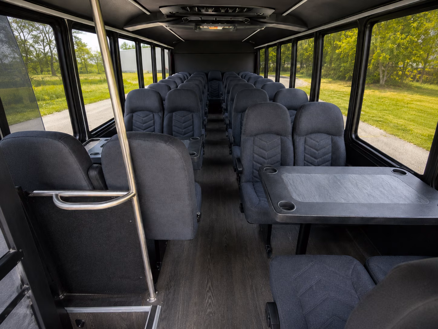 cape coral 20 passenger minibus interior