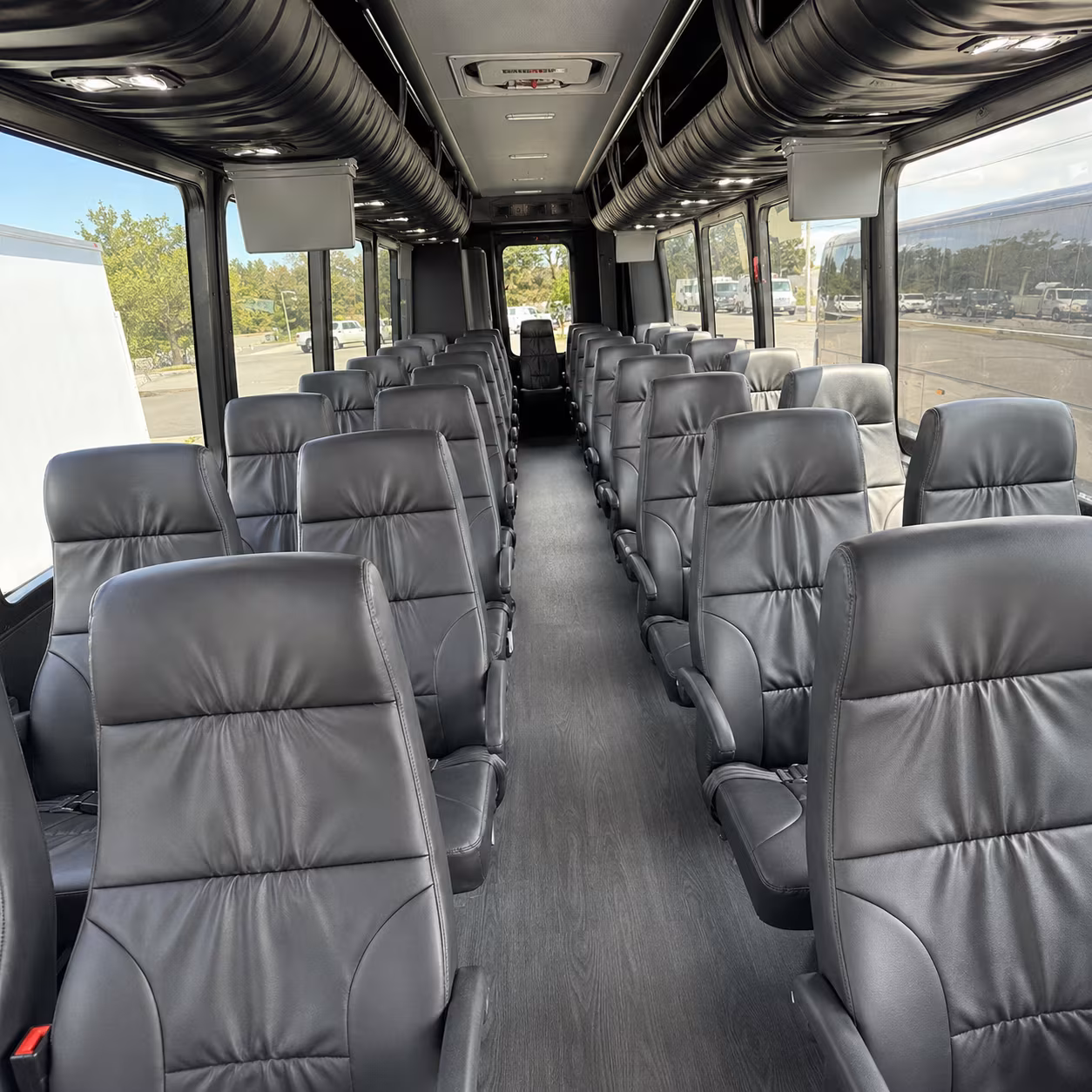 cape coral 25 passenger minibus inside