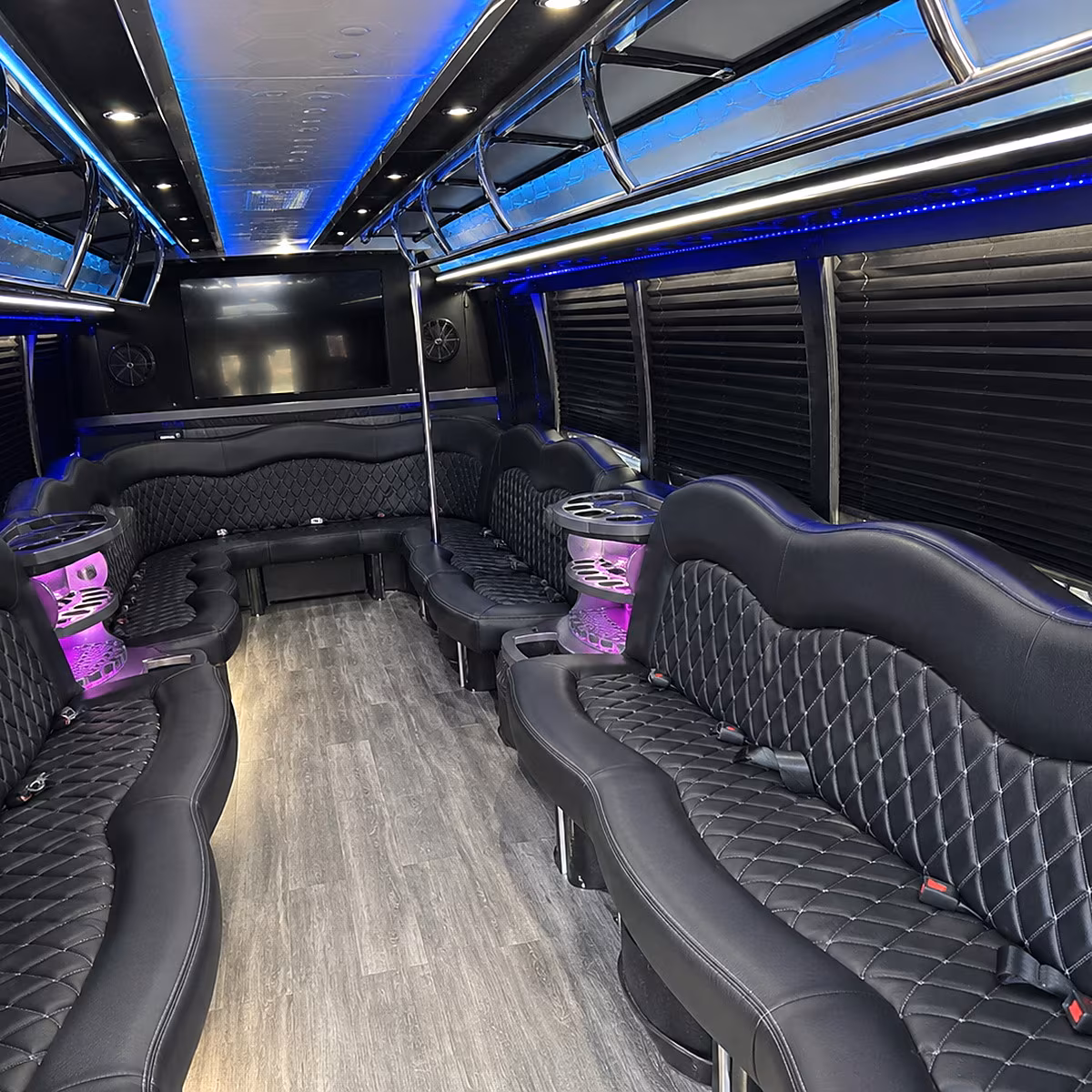 cape coral party bus inside