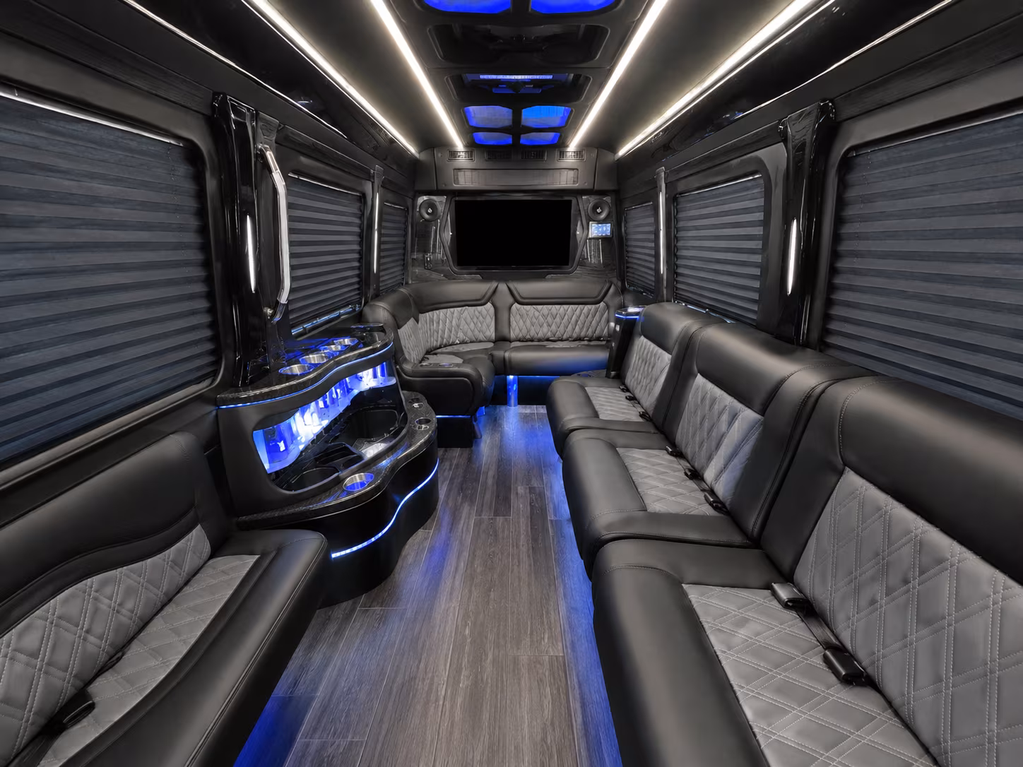 cape coral sprinter limousine interior
