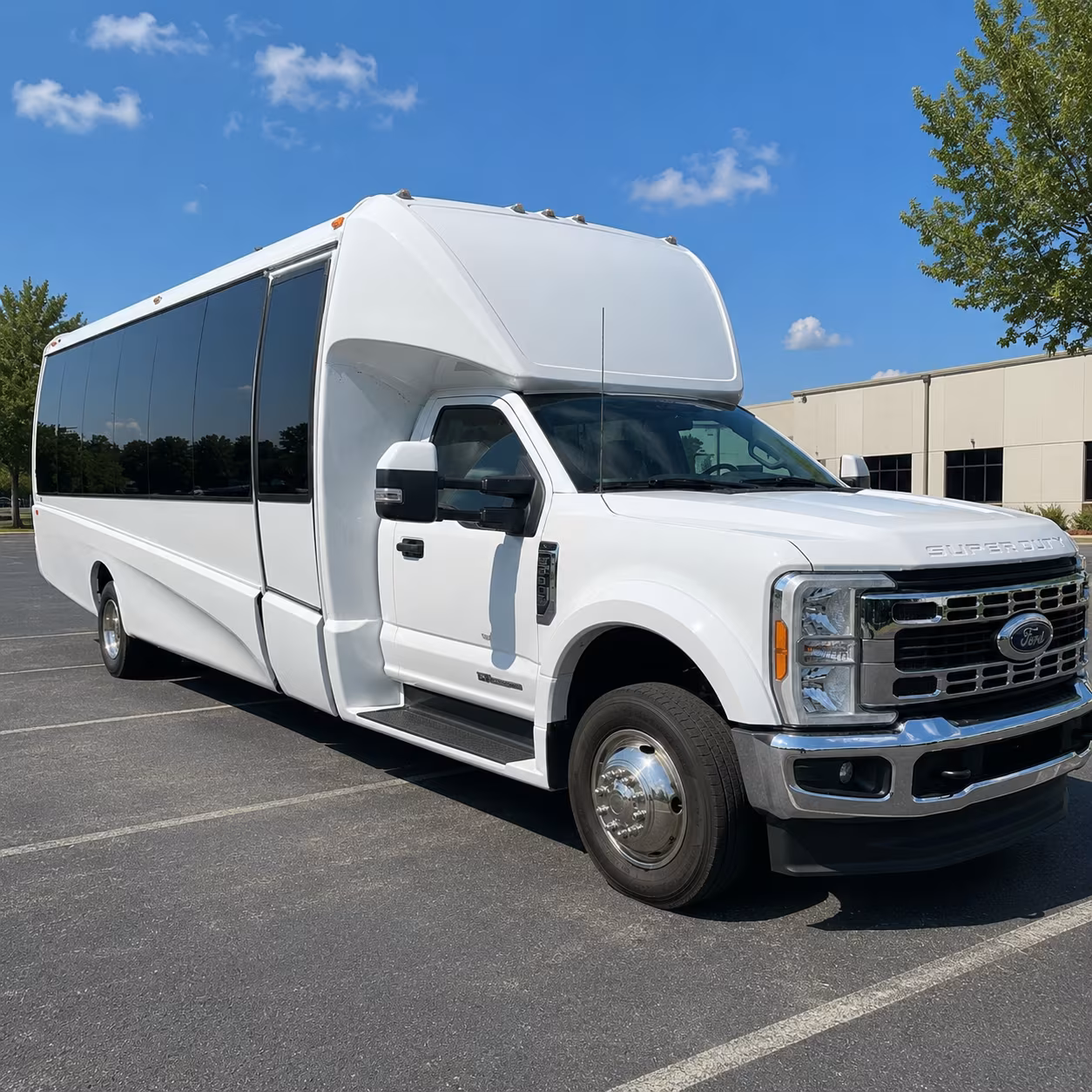 employee shuttle buses for cape coral companies and business parks